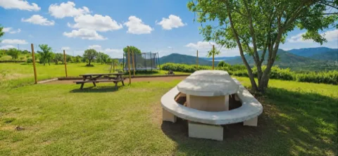 Terrain de pétanque à La Bergerie du Mas Delon
