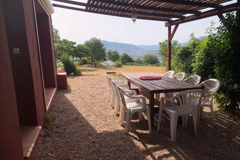 Vue extérieure du gîte Lavande